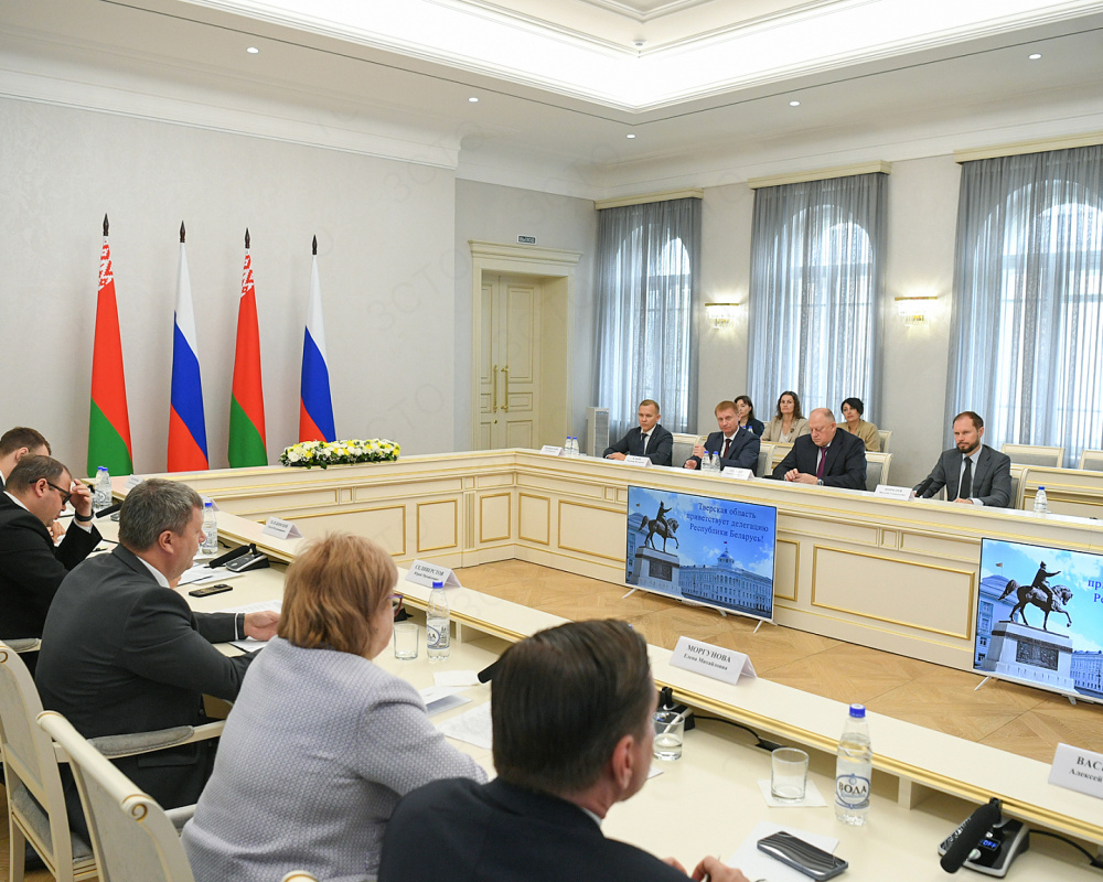 Тверская область углубляет сотрудничество с Республикой Беларусь