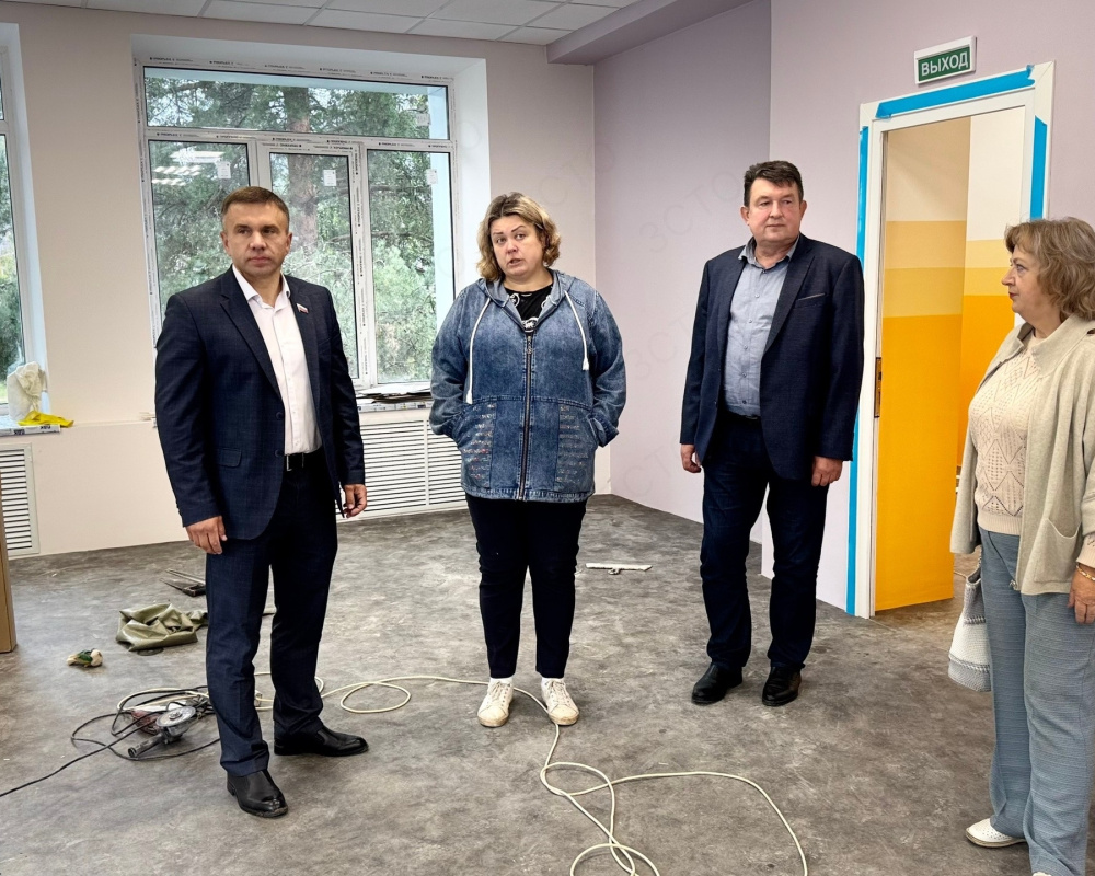 В Весьегонске завершается ремонт детского сада