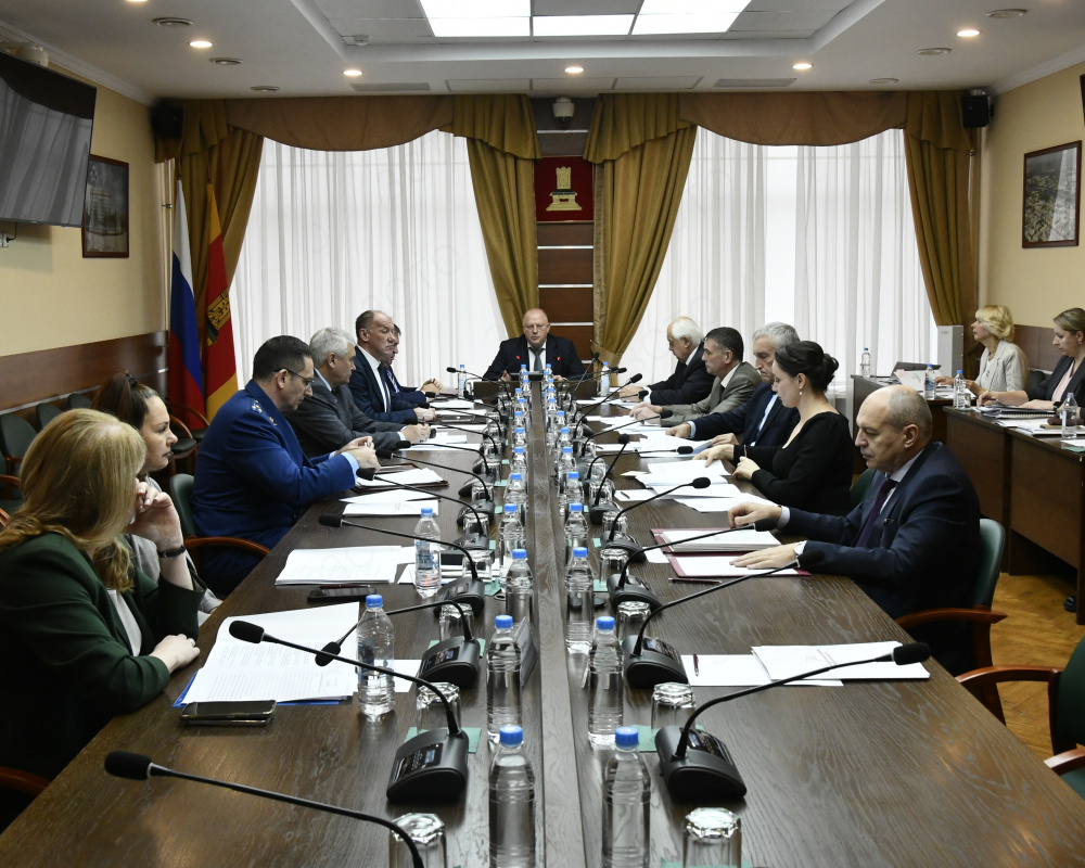 Состоялось первое заседание Совета Законодательного Собрания Тверской области восьмого созыва
